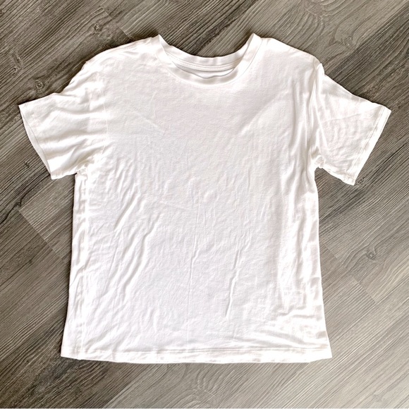 Girlfriend Collective White Tee - Picture 1 of 4